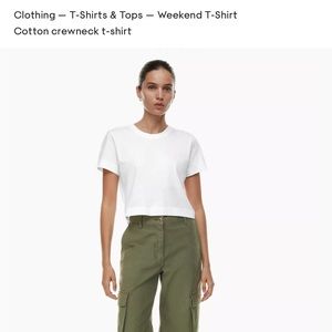 Aritzia Wilfred Free Weekend T-Shirt